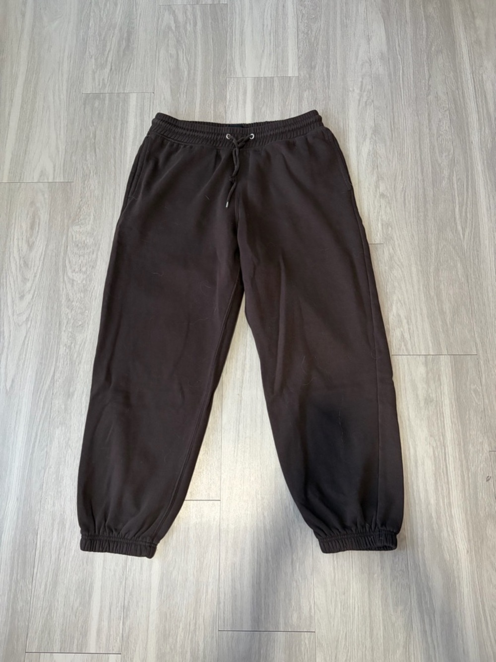 Classic Brown Drawstring Joggers